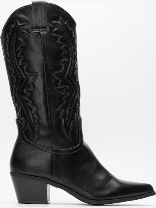 Women's Cowboy Boots Black