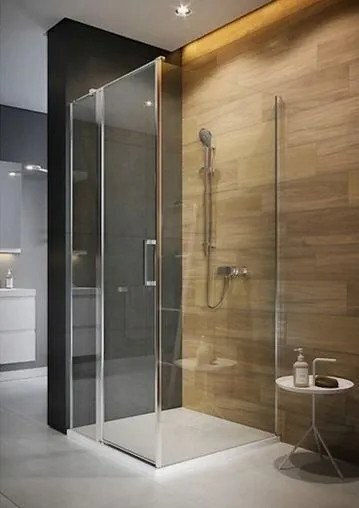 Cersanit Fixed Side for Shower 90x195cm Clear Glass