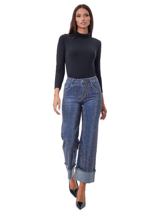 High Rise Women's Jean Pants in Straight Leg Style