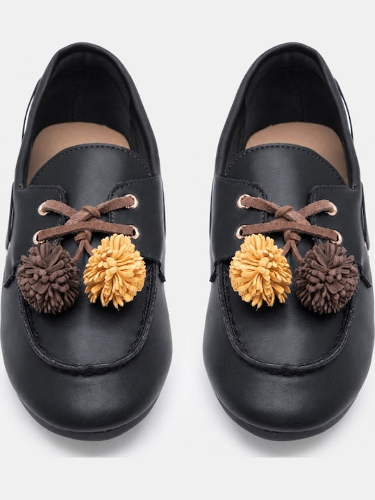Women's Boat Shoes In Black Color