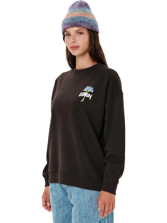 Women's Sweatshirt Coffee Brown