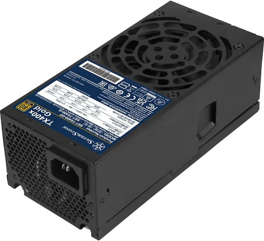 Silverstone 400W Negru Sursă de Alimentare Pentru Computer Complet Modular 80 Plus Gold (SST-TX400-GF)
