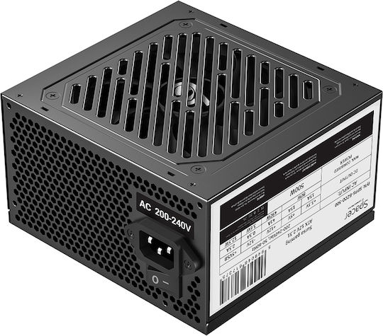 Spacer 500W Μαύρο Τροφοδοτικό Υπολογιστή Full Wired 80 Plus Bronze (SPPS-BZCO-500)