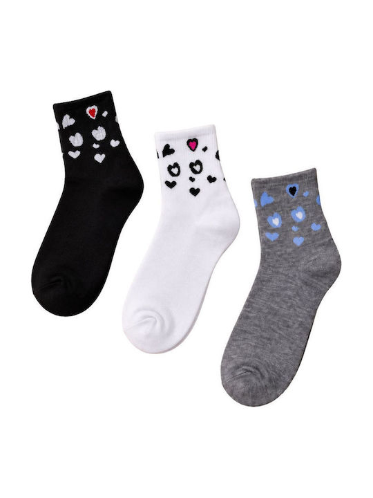 Yookie Women's Multicolour Socks 3Pack