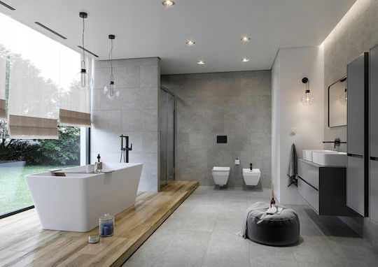 Cersanit Freestanding Acrylic Bathtub 162x72cm