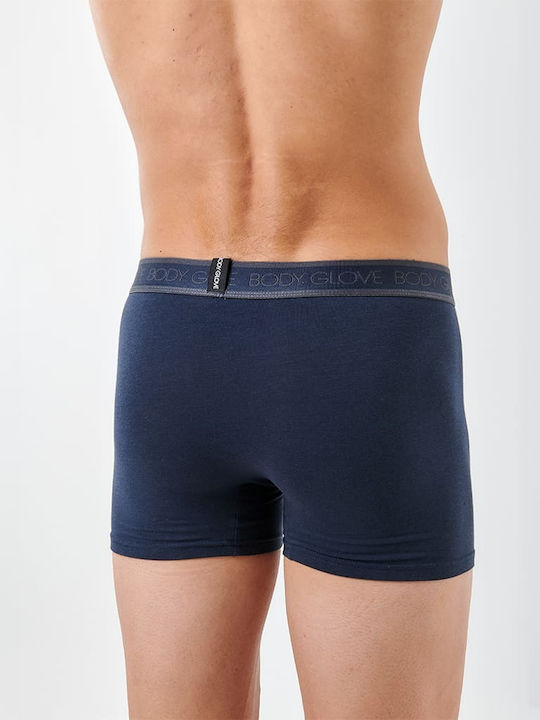 Men's Boxers Black-denim Blue-grey 3Pack