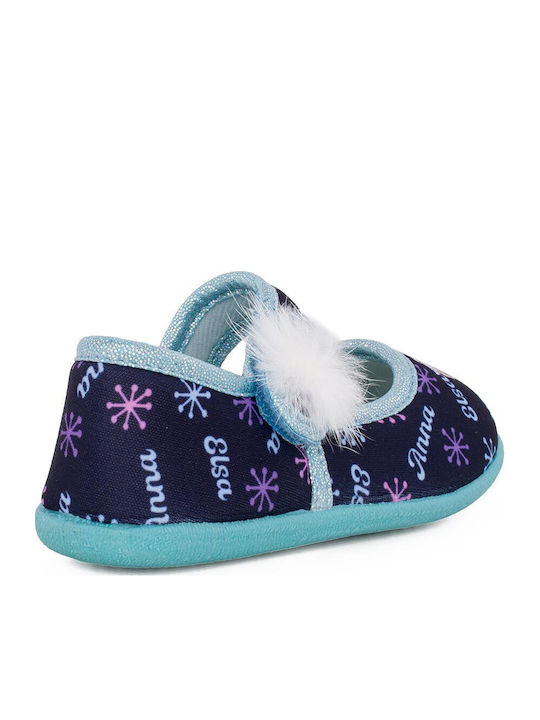 Frozen Kinderhausschuhe Stiefel Hellblaue