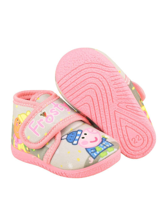 Peppa Peppa Grey Kids Slippers
