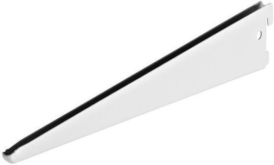 Malys Group Heavy-Duty Corner Shelf Made of Metal in White Colour