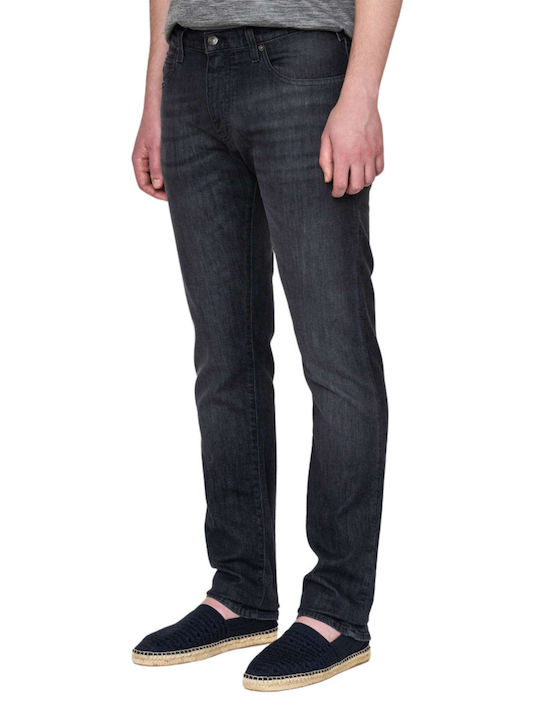 Herren Jeanshosen Elastisches Mittelgraues Denim