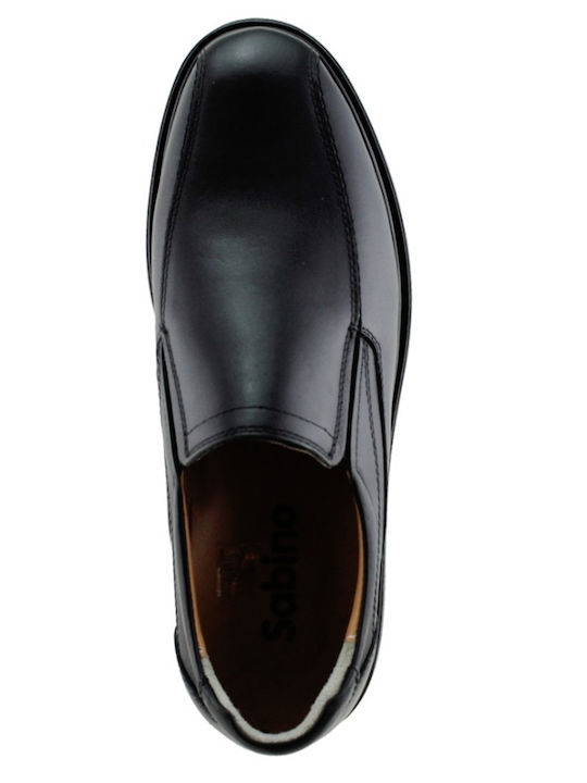 Δερμάτινα Ανδρικά Loafers σε Μαύρο Χρώμα