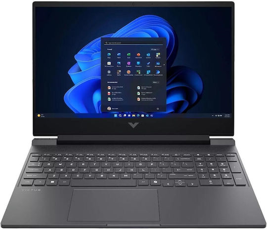 HP Victus 15-fa2082wm 15.6" IPS FHD 144Hz (Kern i5-13420H/16GB/512GB SSD/GeForce RTX 4050/W11 Startseite) Mica Silver (US Tastatur)