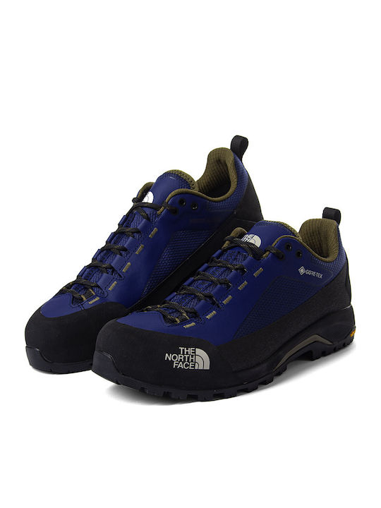 The North Face Verto Men's Hiking Shoes Waterproof with Gore-Tex Membrane Blue