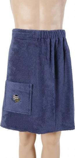 JetWorld Bath Towel 55x150cm Blue