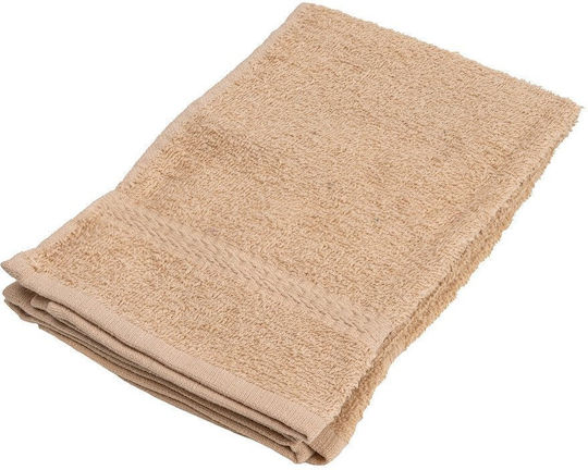 Face Towel 50x80cm Beige Weight 400gr/m²