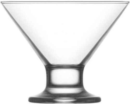 Gurallar Serving Bowls Ice Cream Round Glass 3 Pieces