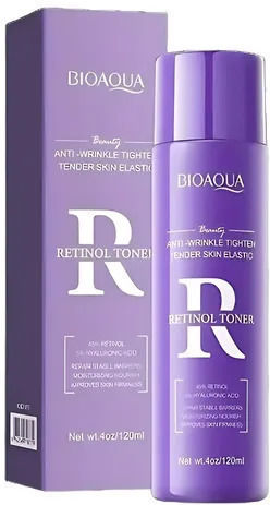 Pachet îngrijire facială Ulei de cocos Toner + Retinol