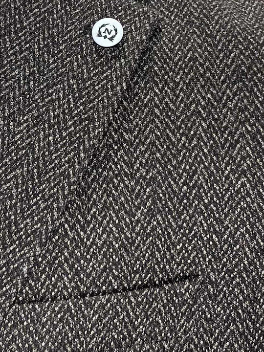 Herrenanzugsjacke Braun