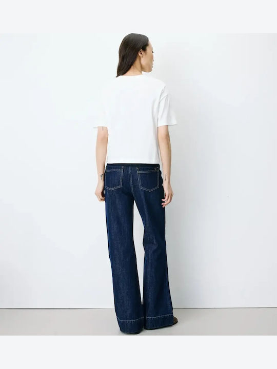 Damen T-Shirt Beige