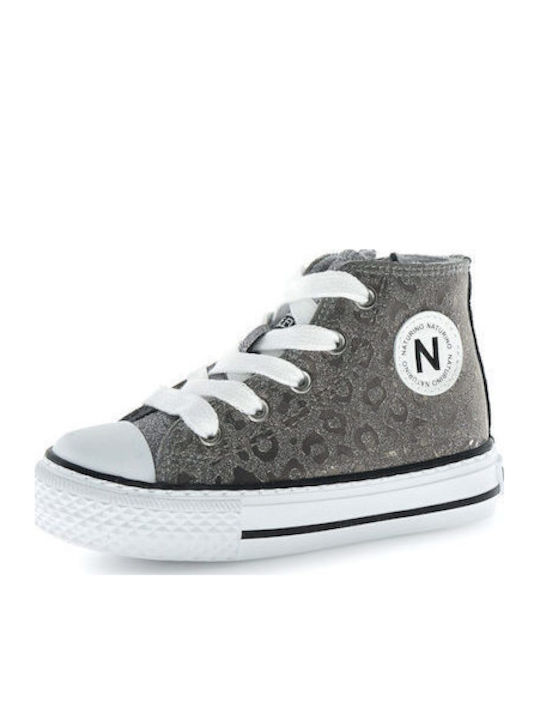 Kids Sneakers High Anatomic Grey