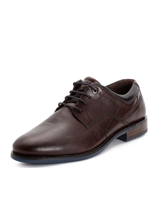 Leather Men's Casual Shoes Brown