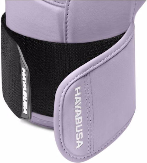 Hayabusa T3 Kanpeki Mănuși de Box Din Piele Pentru Competiție Violet