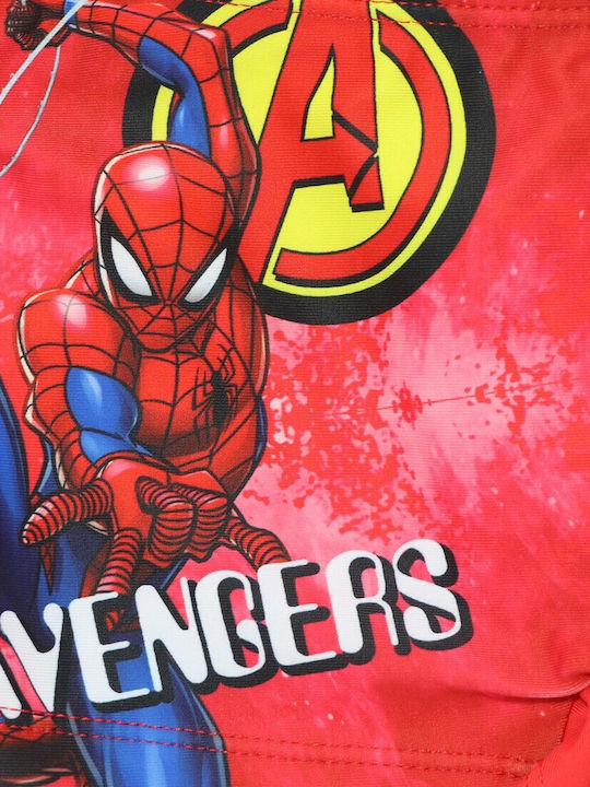 Avengers Детски Бански Плувни Шорти Червени
