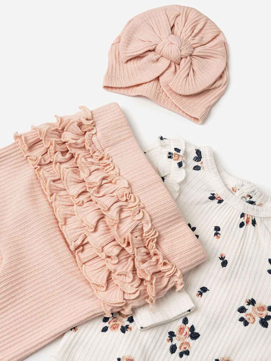 Funky Funky Baby-Body mit Beige Hose 3 Stück