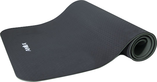 AMILA Trainingsmatte Yoga Graues (173x60cm)