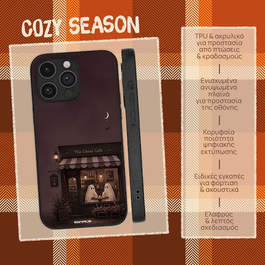 Калъф Sonique Cozy Season Series Motorla Moto G13 4g Moto G23 4g Ghost Cafe