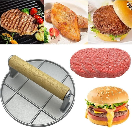 Presă pentru Burgeri / Carne din Lemn