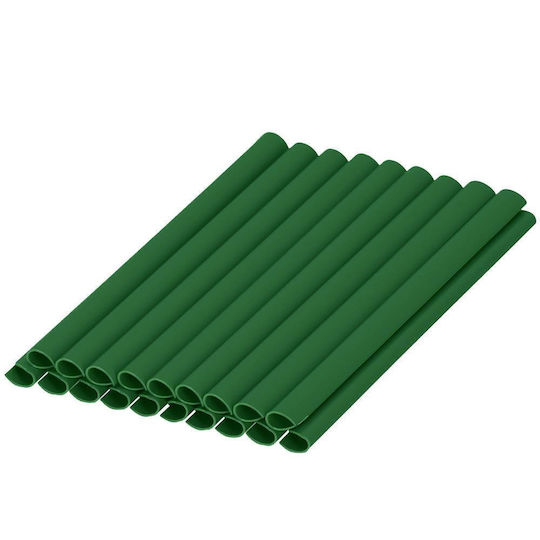 Material De Construcție Pentru Garduri De Grădină Din PVC 19cm 20 Bucăți Verzi