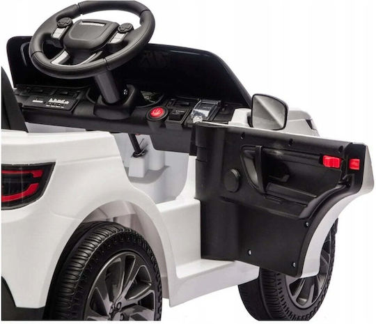 Super-Toys Land Rover Discovery Едноместен с дистанционно управление 12 волта Бял