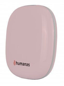 Humanas Humanas Schminkspiegel Platzierung mit Licht 9.9x9.9cm Rosa