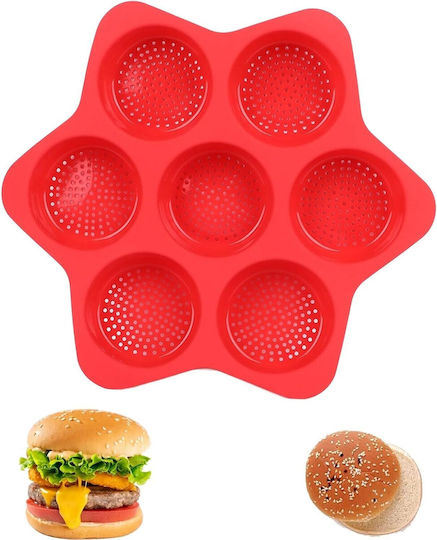 Bakeware Tin For Cupcakes/Muffins Made Of Silicone 7x7cm
