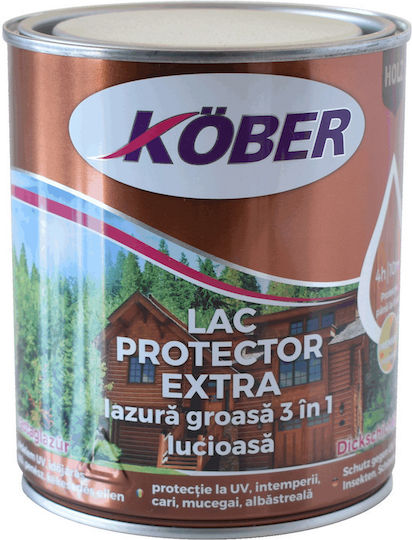 Lac De Lemn Extra Protector 0.75l Culoare Nuc 3 În 1