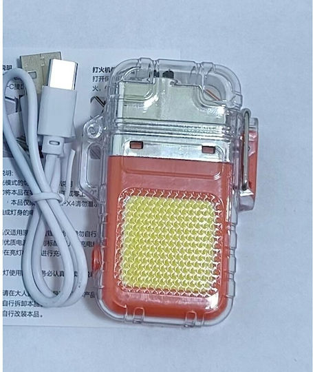 Rechargeable LED Keychain Flashlight IP65 with Maximum Brightness 220lm
