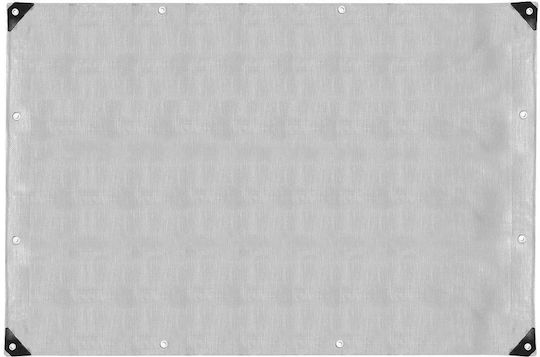 Στρογγυλός Αδιάβροχος Μουσαμάς 270gr/m² με Διάμετρο 6μ. Βαρέως Τύπου Γκρι