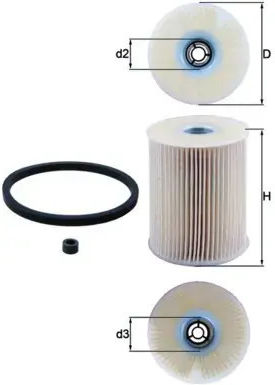 Mahle Filtru Original De Benzină Kx 231d