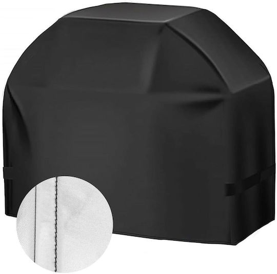 Husă Pentru Grătar Neagră Din Oxford Poliester Cu Protecție UV 80x66x100cm