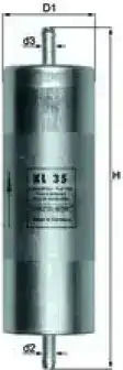 Mahle Filtru Original De Benzină Kl 35