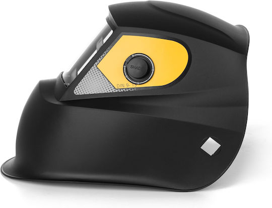 Automatic Lcd Face Shield Protection 2000e Μάσκα Ηλεκτροκόλλησης Μαύρη