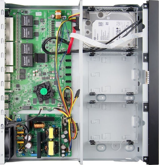 BCS BCS-U-NVR1606-A-4K-16P Înregistrator NVR cu 16 Canale și Rezoluție 4K
