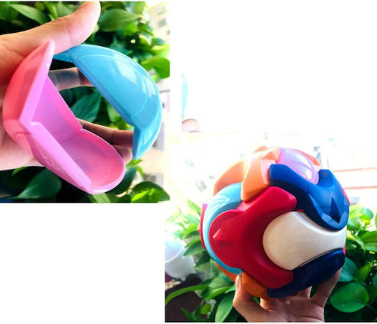 Piggy Bank In Shape A Ball Flippy Buildable Assembles Disassembles Plastic 16.5x16.5x16.5 Multicolor