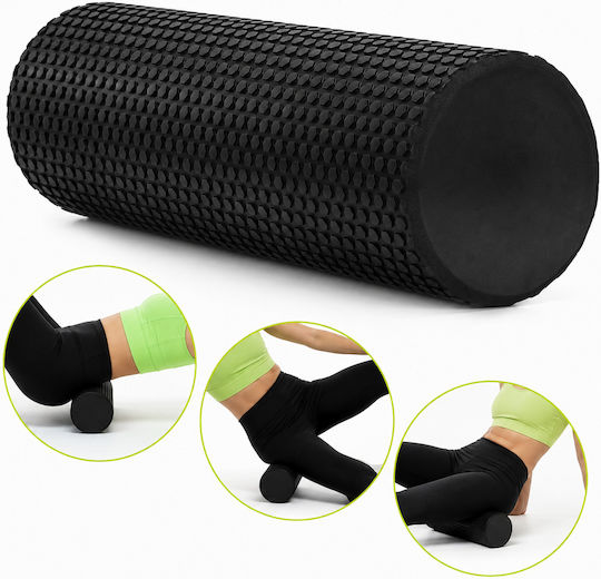 Cilindru de masaj negru 15cm