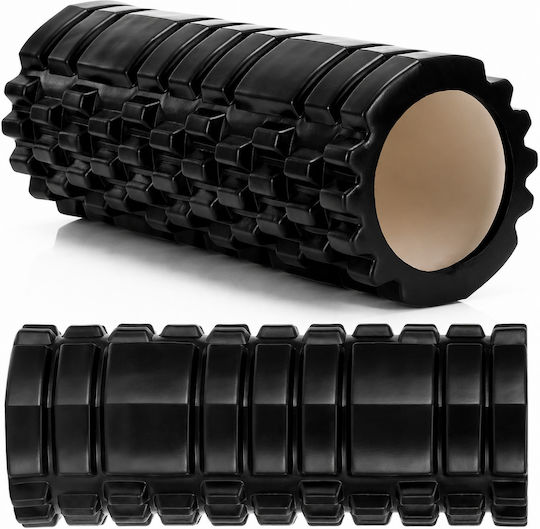 Cilindru de masaj negru 13.5cm