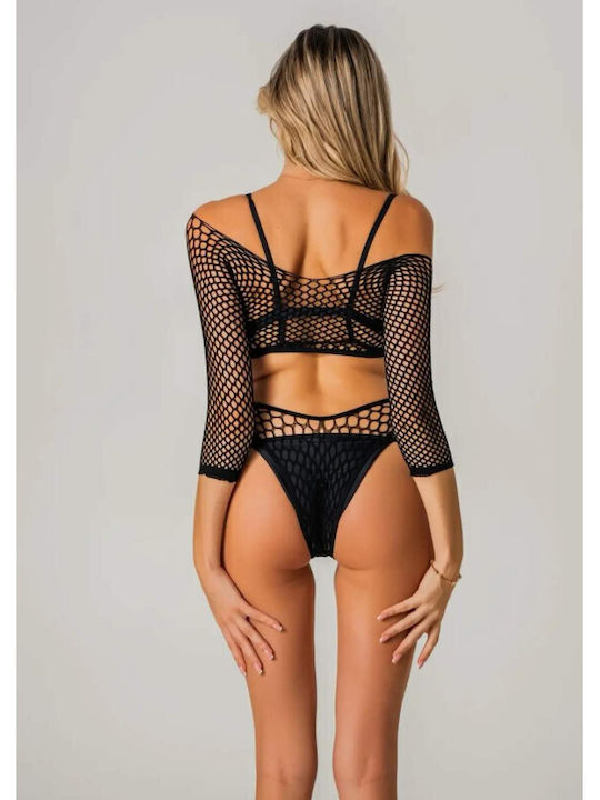 Ophelia's Dream Lenjerie Bodysuit Plasă Teddy 10ww7157