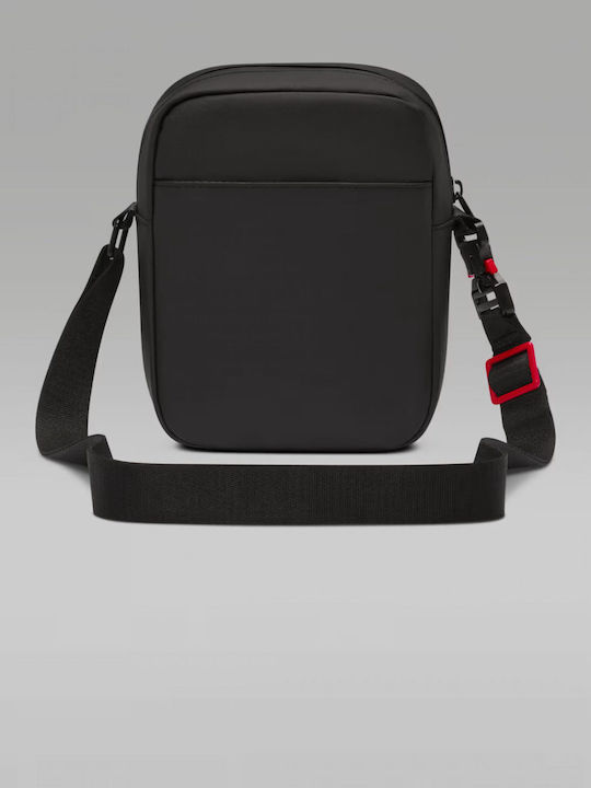 Jordan Geantă de umăr / crossbody pentru bărbați Neagră