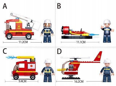 Sluban Bauklötze Fire Mix M38-b0622