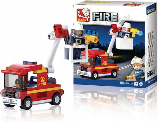 Sluban Bauklötze Fire Mix M38-b0622